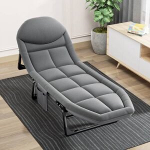 Lit Pliable Réglable avec 5 Positions