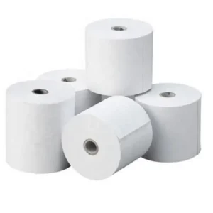 Papier bobine thermique toplink 80x80mm Lot De X5