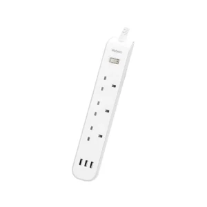 Multiprise Toplink 3 Prises Universelles + 3 Ports USB